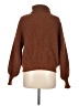 Shein 100% Acrylic Brown Turtleneck Sweater Size 6 - photo 2