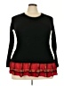 Torrid Plaid Black Casual Dress Size 2X Plus (2) - photo 1