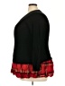 Torrid Plaid Black Casual Dress Size 2X Plus (2) - photo 5