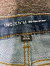 Inc Denim Solid Blue Jeans Size 14 - photo 4
