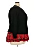 Torrid Plaid Black Casual Dress Size 2X Plus (2) - photo 4