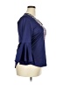 Assorted Brands 100% Polyester Blue Purple 3/4 Sleeve Blouse Size XL - photo 4