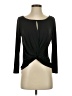 The Vanity Room Black Long Sleeve Top Size S - photo 1