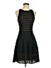 BCBGMAXAZRIA Stripes Black Cocktail Dress Size S - photo 1