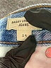 Madewell 100% Cotton Graphic Blue Jeans Size 24 waist - photo 9