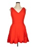 Speechless Solid Orange Cocktail Dress Size XL - photo 1