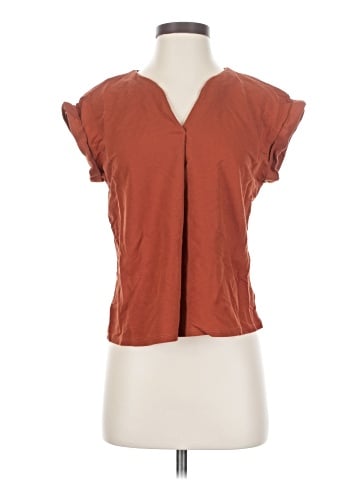 Bobeau Short Sleeve Blouse (view 1)