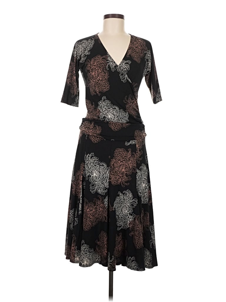 Pre-owned Bcbgmaxazria Cocktail Dress In Brown