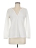 Assorted Brands 100% Polyester Ivory Long Sleeve Blouse Size 8 - 10 - photo 1
