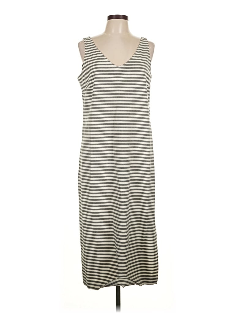 Pre-owned Neiman Marcus Casual Dress In Gray