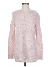 Elle Tweed Pink Pullover Sweater Size S - photo 1