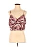 Express 100% Polyester Burgundy Tank Top Size XS - photo 1