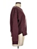 Eva Longoria Burgundy Pullover Sweater Size L - photo 4