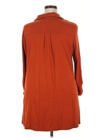 Kim Rogers 3/4 Sleeve Button-Down Shirt (view 2)