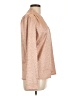 Shein 100% Polyester Polka Dots Tan Long Sleeve Blouse Size L - photo 4