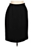 Casual Corner Solid Black Formal Skirt Size 10 - photo 1