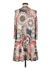 Assorted Brands Paisley Gray Orange Casual Dress Size M - photo 2