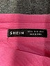 Shein 100% Polyester Solid Pink Short Sleeve Blouse Size XL - photo 7