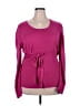 Dots Pink Pullover Sweater Size 2X - photo 1