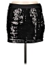 Forever 21 100% Polyester Graphic Black Casual Skirt Size L - photo 1