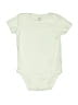 Carter's 100% Cotton Solid Ivory Short Sleeve Onesie 12-18 MO / 18 MO - photo 1