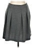 Halogen Solid Gray Casual Skirt Size M - photo 1