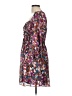 B. Smart 100% Polyester Floral Purple Cocktail Dress Size 11 - photo 5