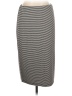 Max Studio Stripes Gray Casual Skirt Size L - photo 1