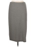 Max Studio Stripes Gray Casual Skirt Size L - photo 2