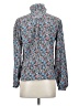 Assorted Brands Floral Blue Long Sleeve Blouse Size XS (estimated) - photo 2