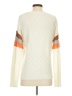 Unbranded 100% Acrylic Chevron-herringbone Ivory Pullover Sweater Size S - photo 2