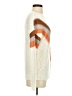 Unbranded 100% Acrylic Chevron-herringbone Ivory Pullover Sweater Size S - photo 4
