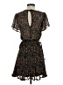 Mi ami 100% Polyester Floral Black Casual Dress Size XS - photo 2