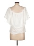 Unbranded 100% Polyester Ivory Short Sleeve Blouse Size L - photo 2