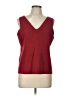 Eileen Fisher Red Sweater Vest Size L - photo 1