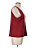 Eileen Fisher Red Sweater Vest Size L - photo 4