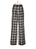 pretty garbage Plaid Black Casual Pants Size S - photo 1