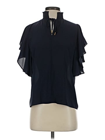 Xscape Short Sleeve Blouse (view 1)