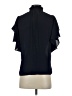 Xscape 100% Polyester Blue Short Sleeve Blouse Size XS - photo 2
