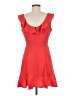 ASOS Solid Red Casual Dress Size 8 - photo 2