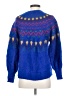 Time and Tru Chevron-herringbone Blue Pullover Sweater Size S - photo 2