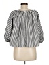 Assorted Brands Silver 3/4 Sleeve Blouse Size M - photo 2