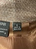 Kasper 100% Polyester Tan Casual Skirt Size 6 - photo 6