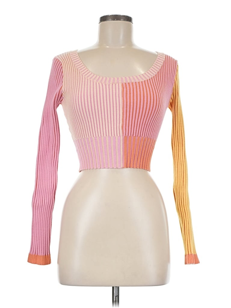 Pre-owned Lulus Cardigan Sweater In Pink