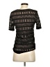 Wolven Black Short Sleeve Top Size S - photo 2