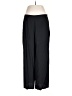 Eileen Fisher Solid Black Dress Pants Size L - photo 1