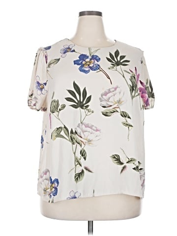 Moon Short Sleeve Blouse (view 1)