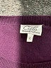 Cielo Purple Pullover Sweater Size L - photo 4