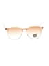 Komono Tropical Tie-dye Ombre Orange Sunglasses One size - photo 2