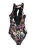 Unbranded Paisley Black One Piece Swimsuit Size S - photo 2